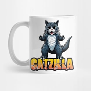 Catzilla S01 D02 Mug